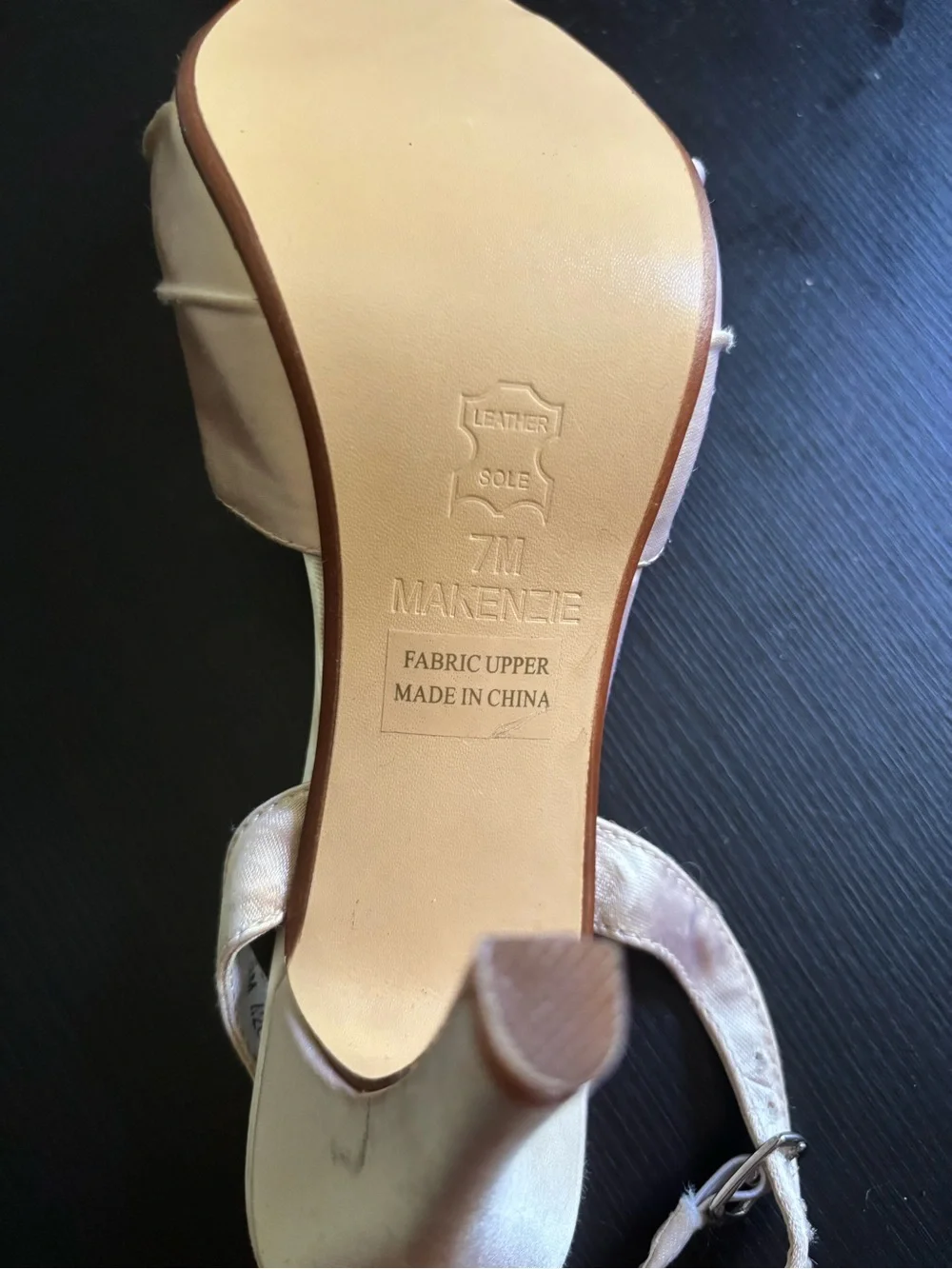 kenzie Rose Gold Satin Heeled Sandals with Crystal Buckles Bridesmaid Heels